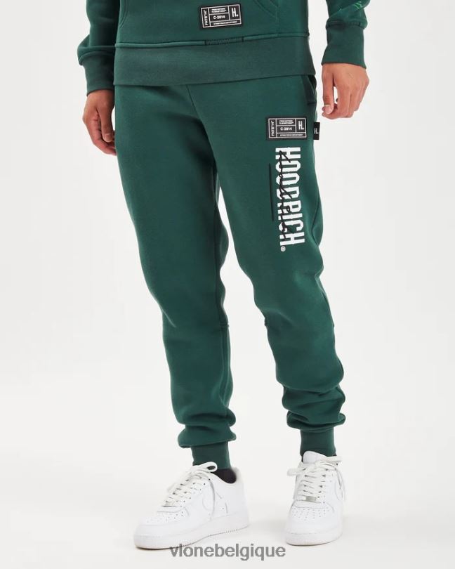 être Vlone Hommes og blend joggers trekking vert/blanc/noir 6V4D376 bas