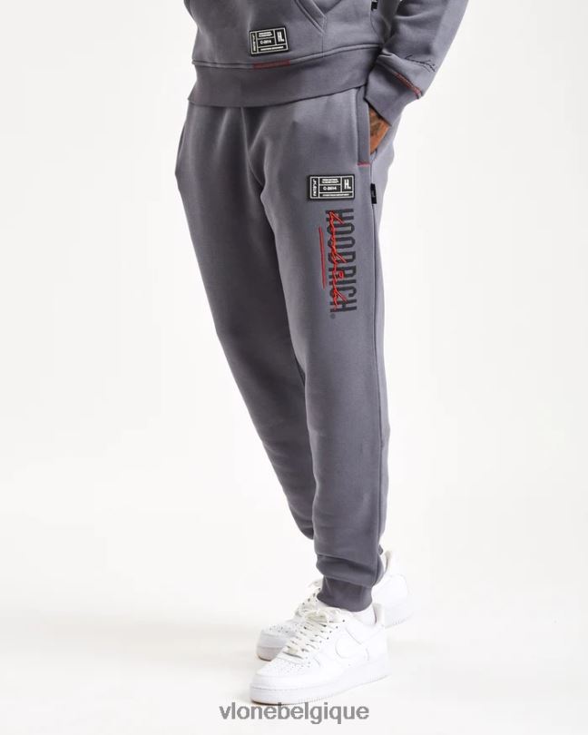être Vlone Hommes og blend joggers turbulence/litchi/noir 6V4D377 bas