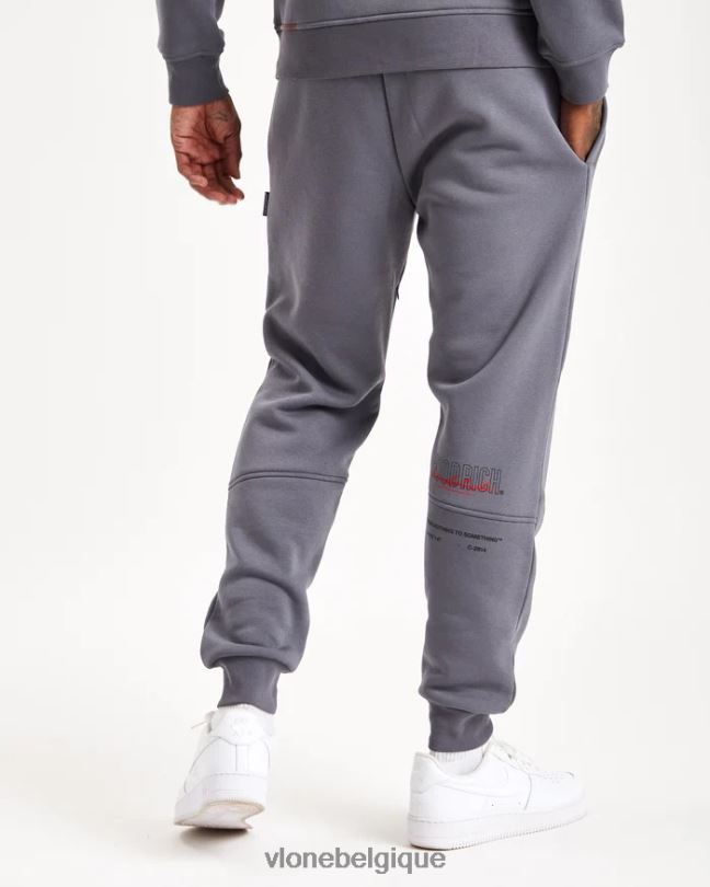 être Vlone Hommes og blend joggers turbulence/litchi/noir 6V4D377 bas