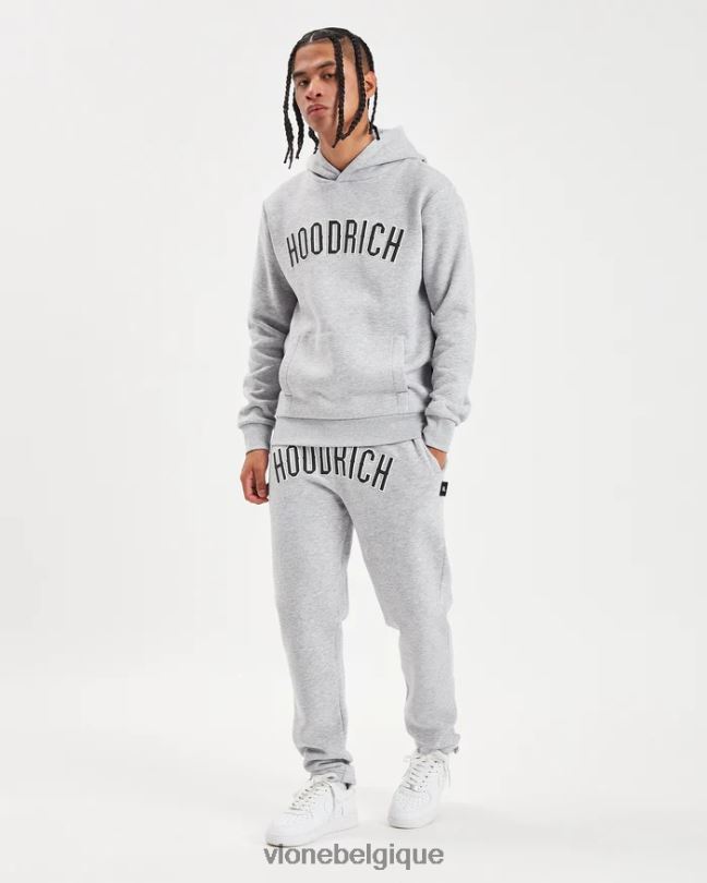 être Vlone Hommes og essence - pantalon de jogging gris chiné/blanc/noir 6V4D375 bas