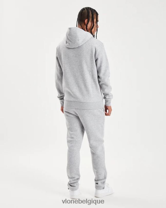 être Vlone Hommes og essence - pantalon de jogging gris chiné/blanc/noir 6V4D375 bas