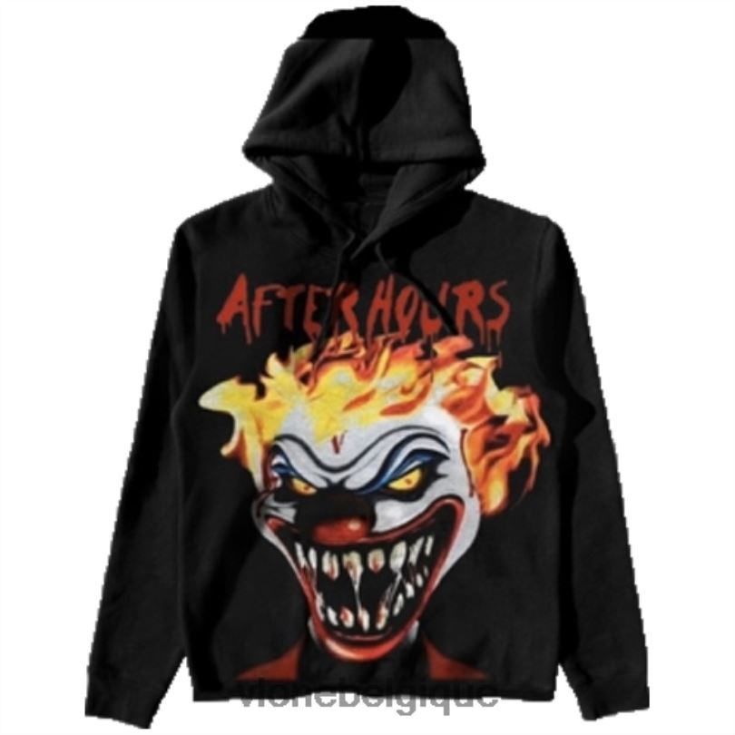 être Vlone Hommes le week-end après les heures d'ouverture, sweat à capuche de clown 6V4D58 haut