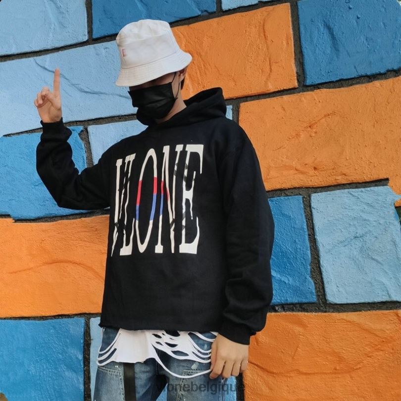 être Vlone Hommes sweat à capuche en coton de style unique 6V4D60 haut