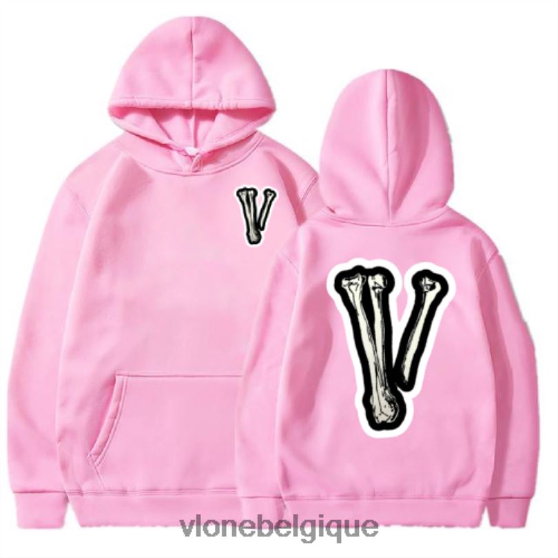 être Vlone Hommes sweat à capuche os v crâne 6V4D94 haut