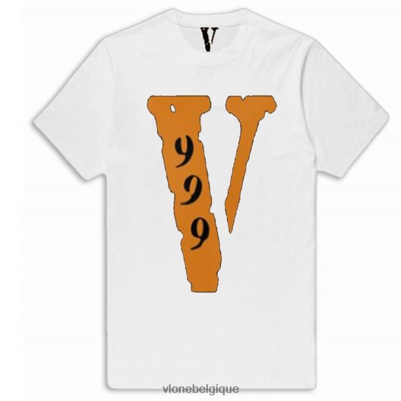 être Vlone Hommes 999 t-shirt partout 6V4D306 haut