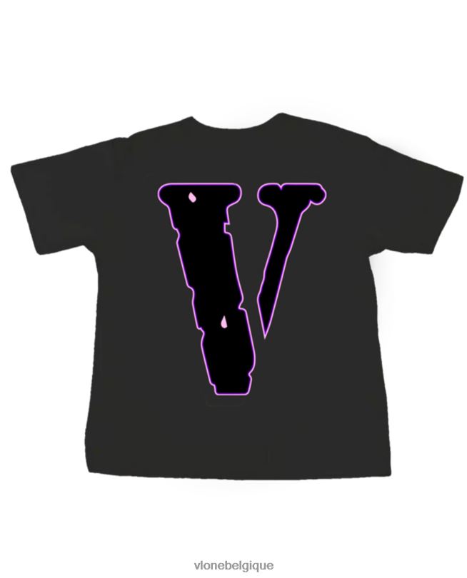 être Vlone Hommes T-shirt Juice Wrld Legend noir 6V4D115 haut