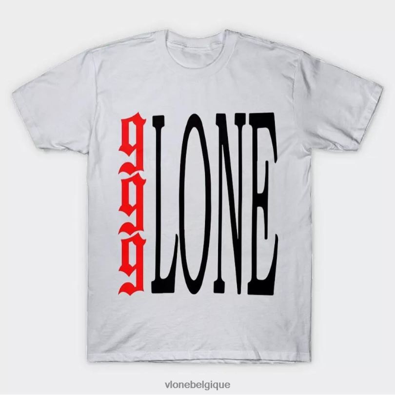 être Vlone Hommes T-shirt avec logo Juice Wrld 999 6V4D151 haut