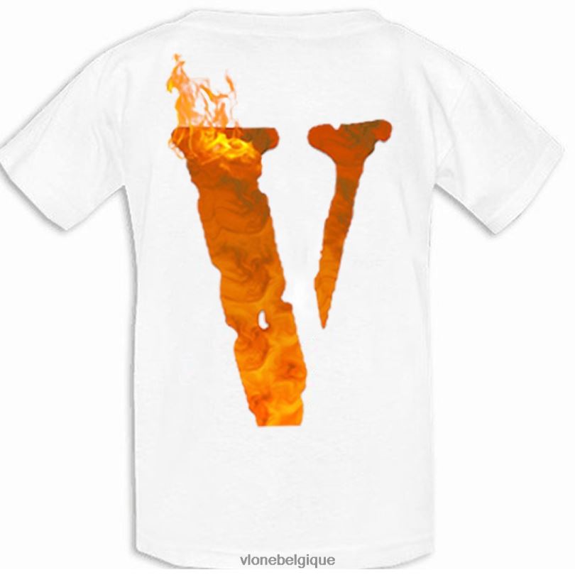 être Vlone Hommes Tupac moi contre le monde t-shirt blanc 6V4D208 haut