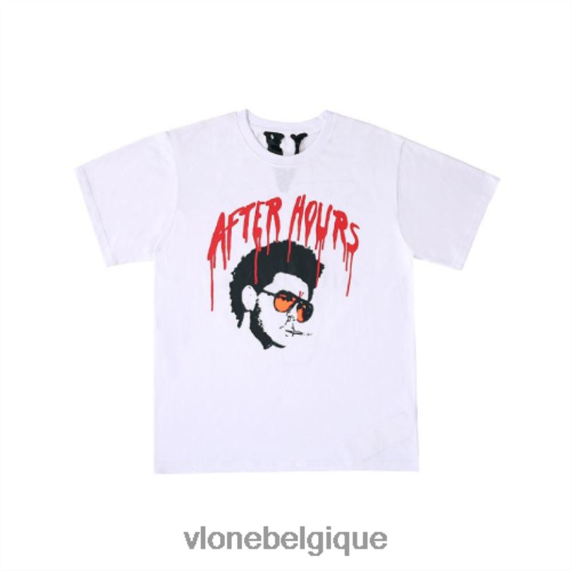 être Vlone Hommes après les heures d'ouverture, je t-shirt afro 6V4D332 haut