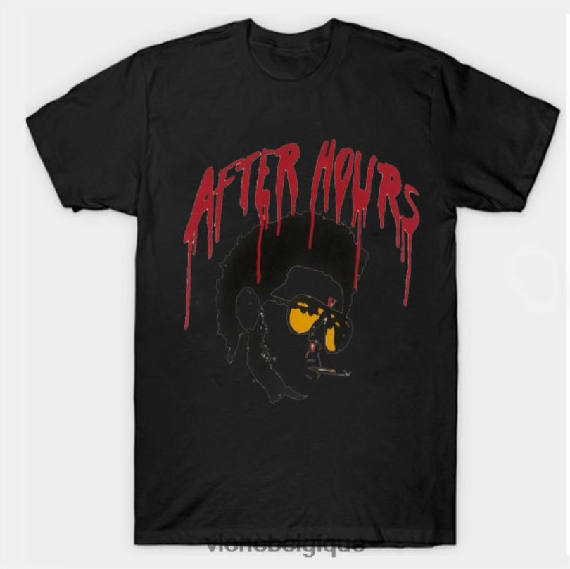 être Vlone Hommes après les heures d'ouverture, je t-shirt afro 6V4D332 haut