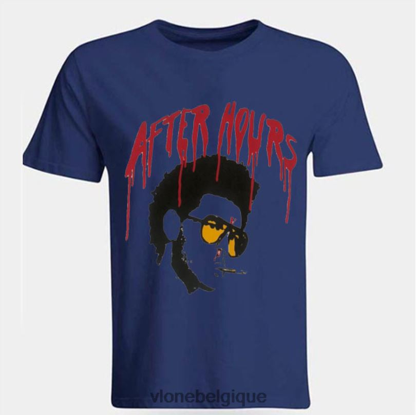 être Vlone Hommes après les heures d'ouverture, je t-shirt afro 6V4D332 haut