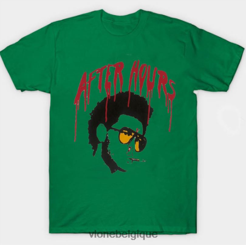 être Vlone Hommes après les heures d'ouverture, je t-shirt afro 6V4D332 haut