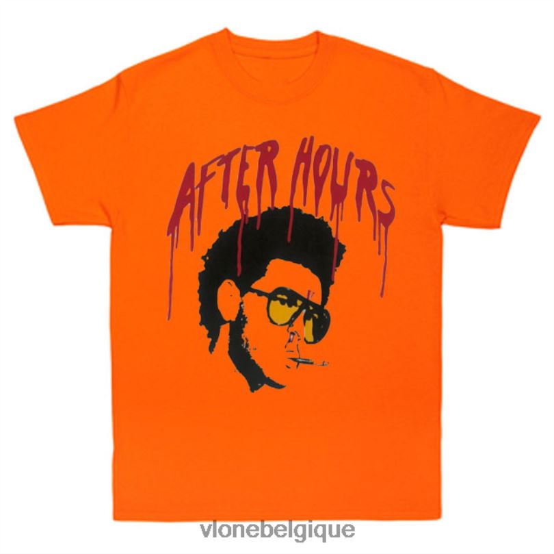 être Vlone Hommes après les heures d'ouverture, je t-shirt afro 6V4D332 haut