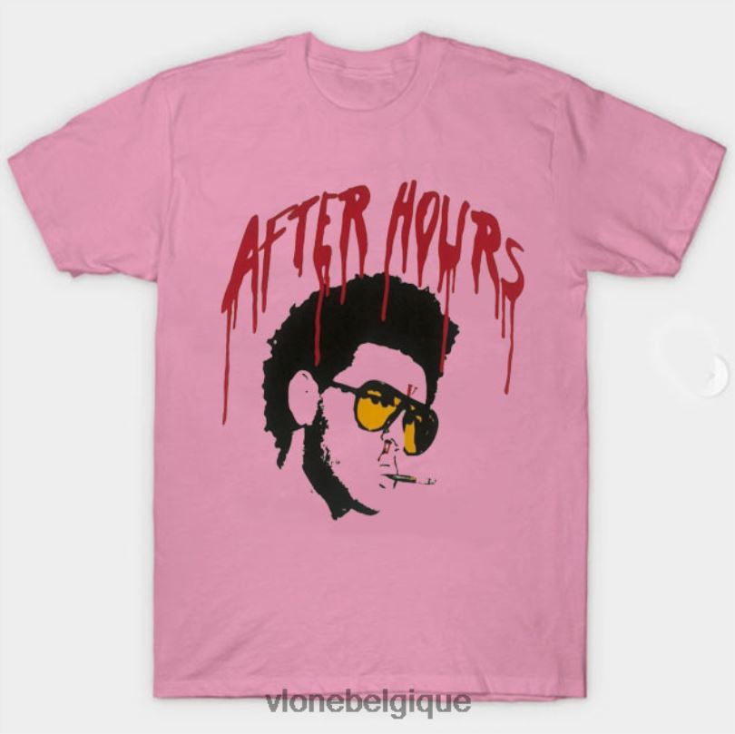 être Vlone Hommes après les heures d'ouverture, je t-shirt afro 6V4D332 haut