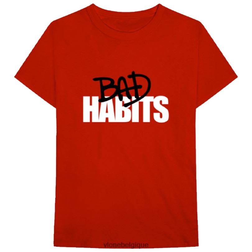 être Vlone Hommes boutique de t-shirts nava goutte à goutte 6V4D337 haut