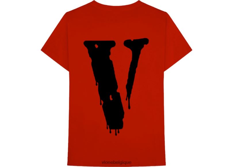 être Vlone Hommes boutique de t-shirts nava goutte à goutte 6V4D337 haut