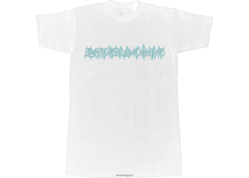 être Vlone Hommes interscope records f&f t-shirt blanc 6V4D199 haut