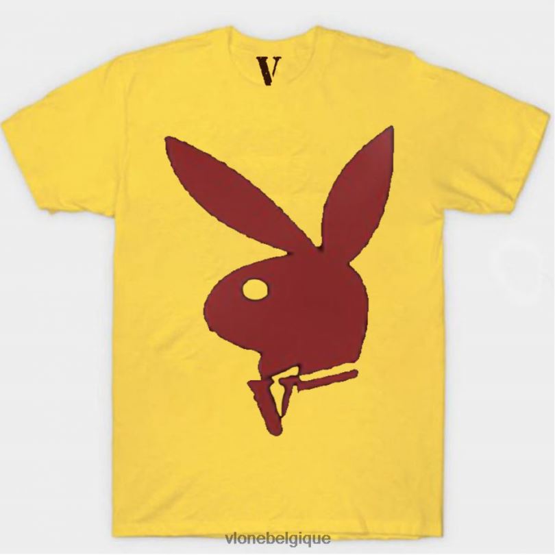 être Vlone Hommes jouer au garçon t-shirt 6V4D275 haut