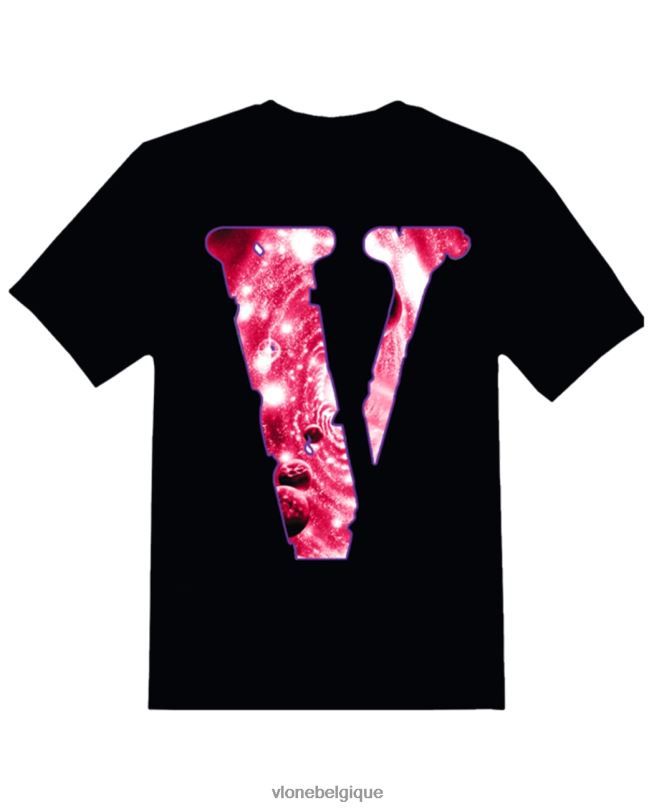être Vlone Hommes juice wrld galaxy t-shirt basique noir 6V4D141 haut