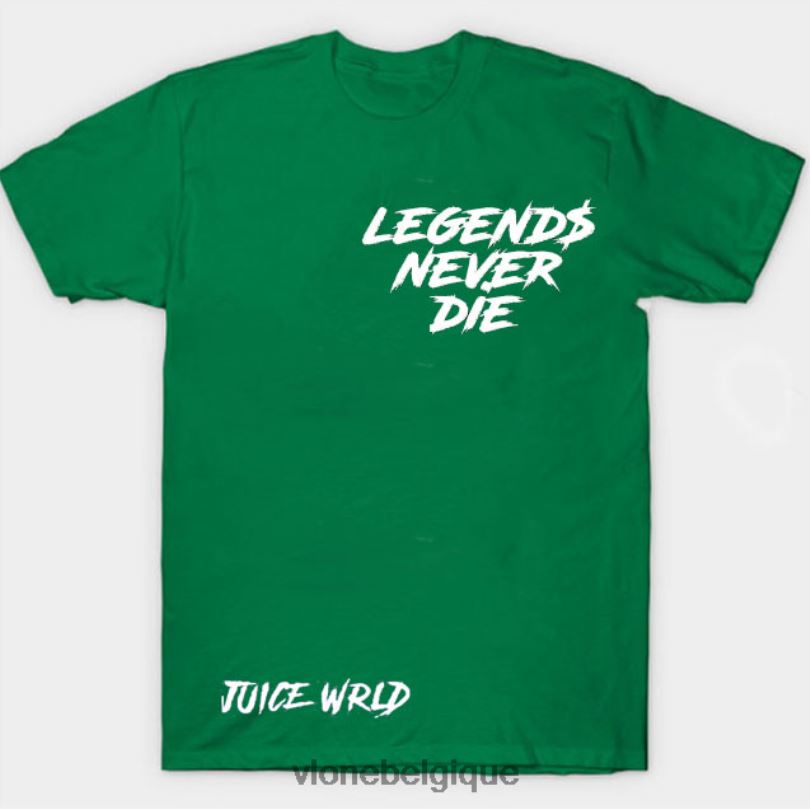 être Vlone Hommes juice wrld inferno tee jaune pour adultes 6V4D150 haut