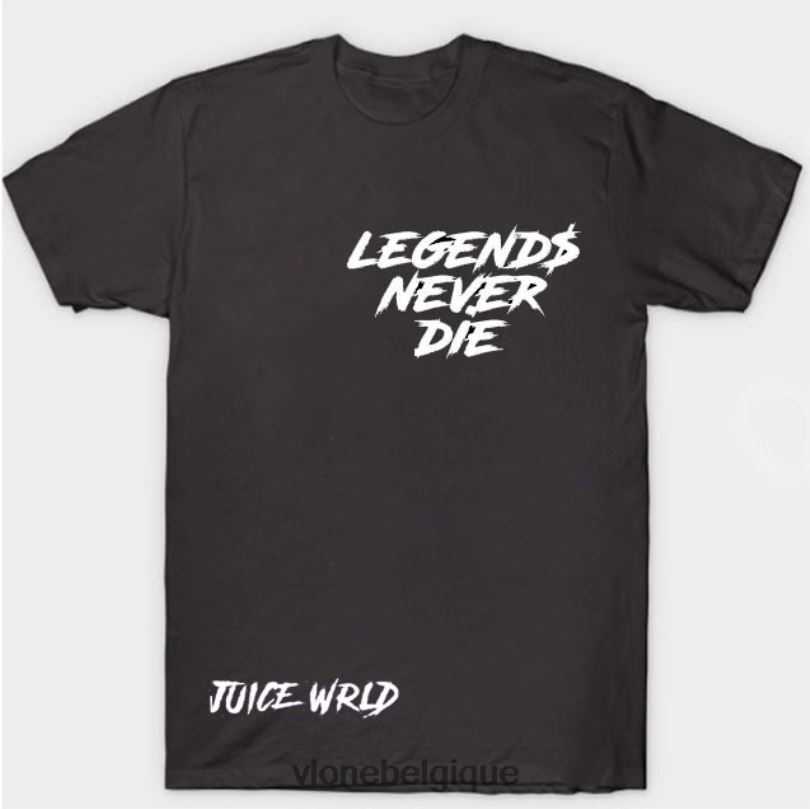 être Vlone Hommes juice wrld inferno tee jaune pour adultes 6V4D150 haut
