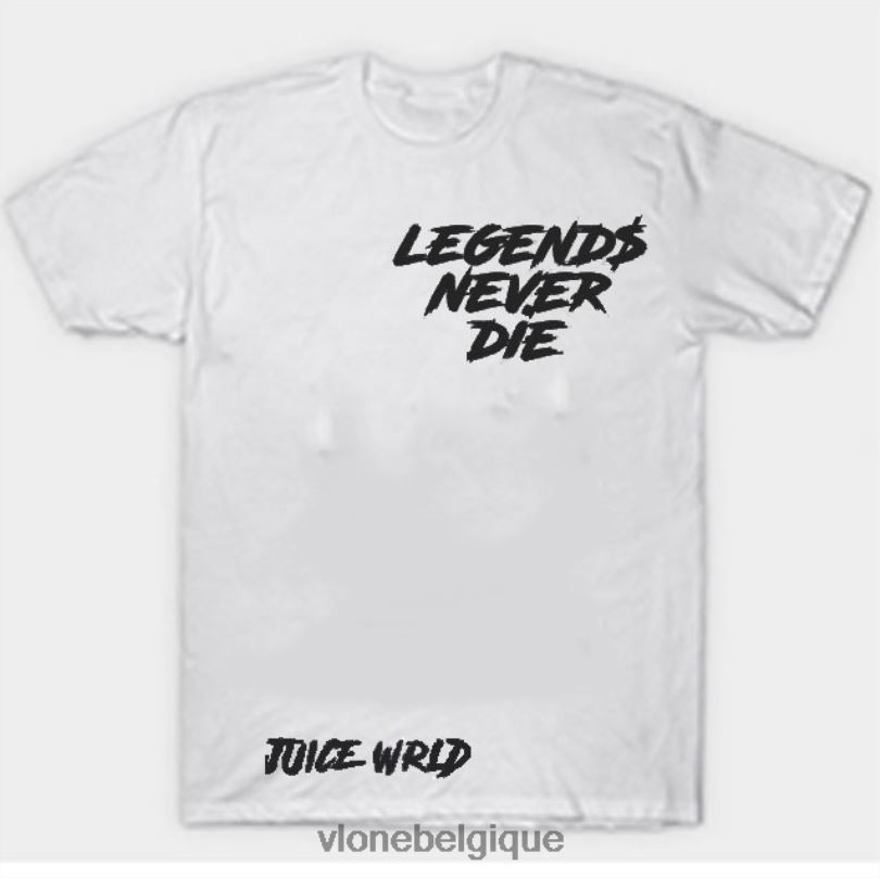 être Vlone Hommes juice wrld inferno tee jaune pour adultes 6V4D150 haut
