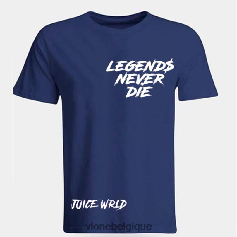 être Vlone Hommes juice wrld inferno tee jaune pour adultes 6V4D150 haut