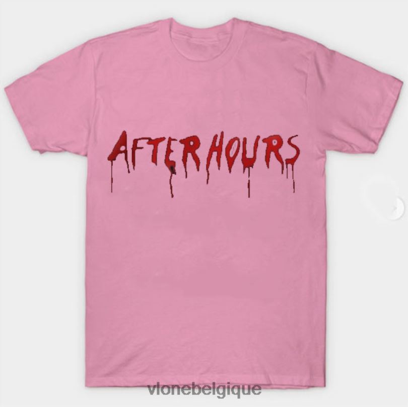 être Vlone Hommes le week-end après les heures d'ouverture, t-shirt goutte à goutte acide 6V4D333 haut