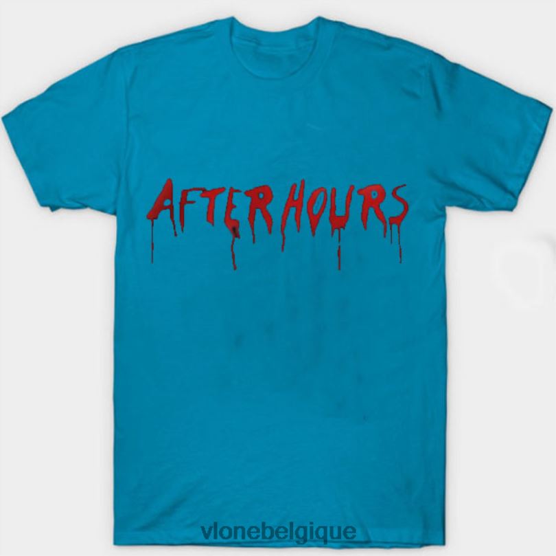 être Vlone Hommes le week-end après les heures d'ouverture, t-shirt goutte à goutte acide 6V4D333 haut