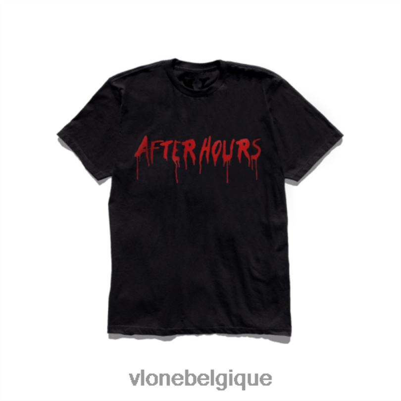 être Vlone Hommes le week-end après les heures d'ouverture, t-shirt goutte à goutte acide 6V4D333 haut