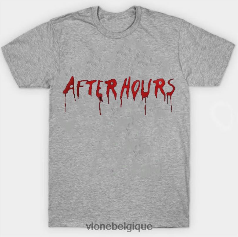 être Vlone Hommes le week-end après les heures d'ouverture, t-shirt goutte à goutte acide 6V4D333 haut