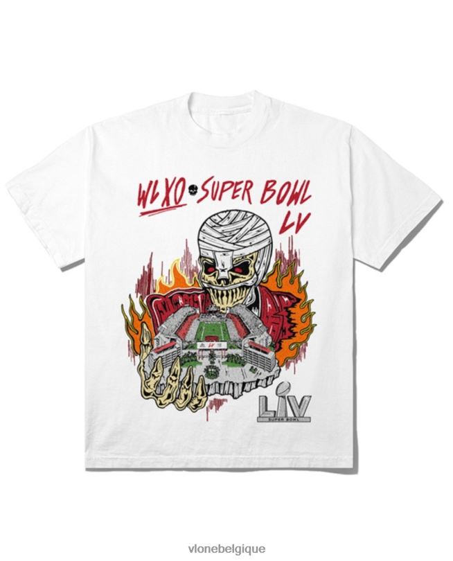 être Vlone Hommes le week-end warren lotas xo super bowl lv t-shirt 6V4D168 haut