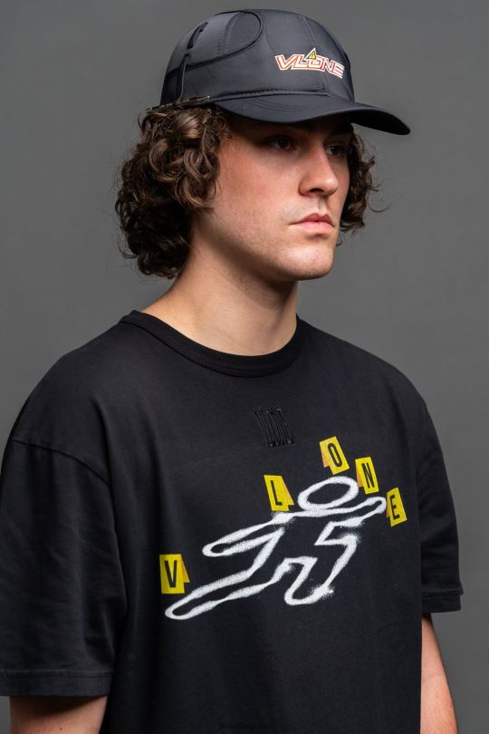 être Vlone Hommes ne vous corps pas t-shirt noir 6V4D105 haut