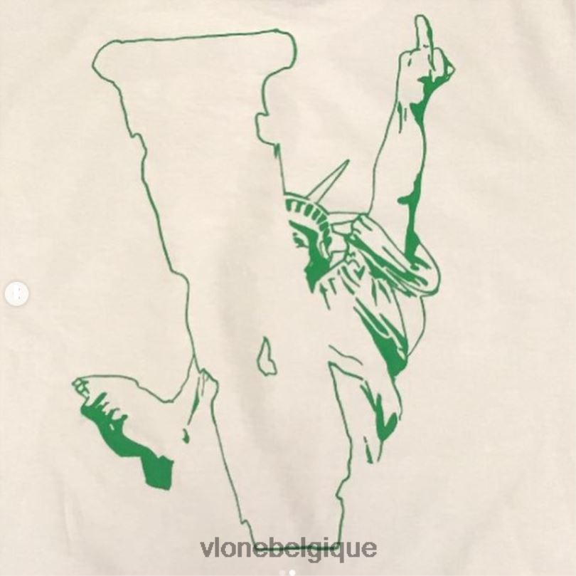 être Vlone Hommes nous arrivions t-shirt putain de mère 6V4D261 haut