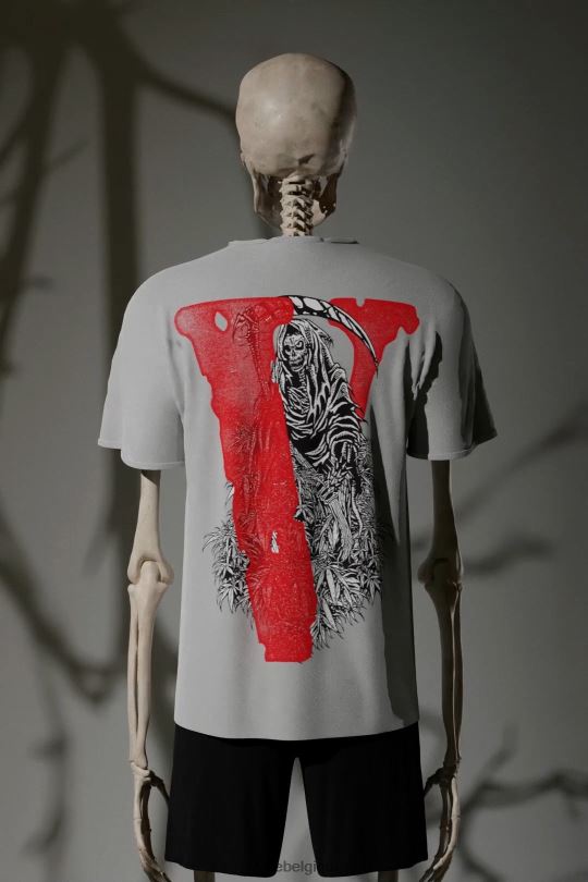 être Vlone Hommes récolter et semer un t-shirt 6V4D102 haut