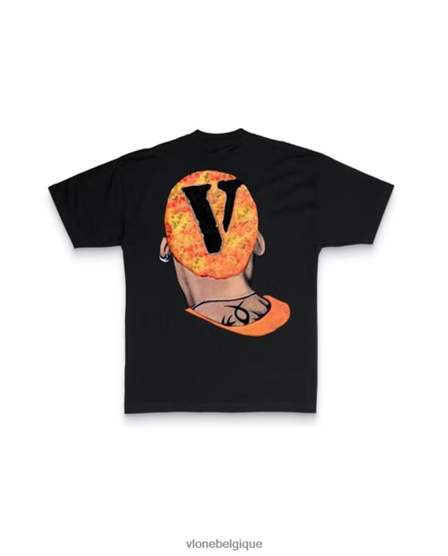 être Vlone Hommes t shirt aérographe rodman noir 6V4D138 haut