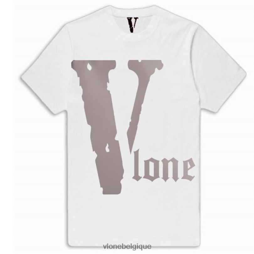 être Vlone Hommes t-shirt avec logo le plus vendu 6V4D304 haut