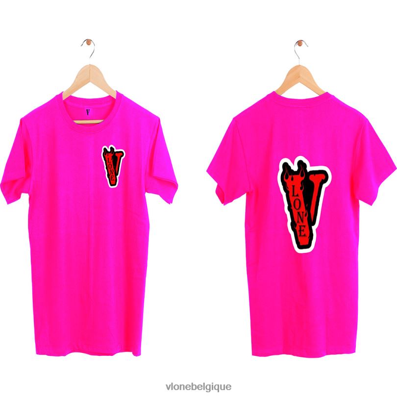 être Vlone Hommes t-shirt de mode de base 6V4D317 haut