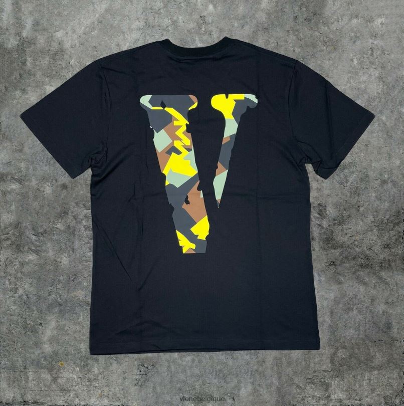 être Vlone Hommes t-shirt en coton des amis de Call of Duty 6V4D258 haut