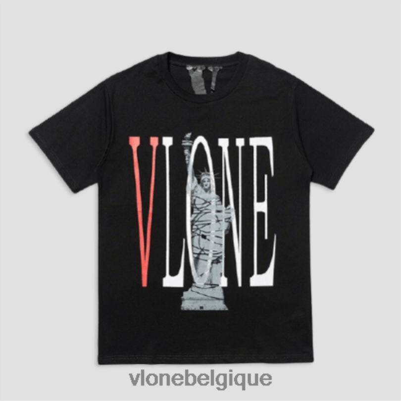 être Vlone Hommes t-shirt hip hop statue de la liberté 6V4D299 haut