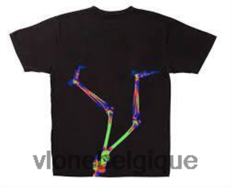 être Vlone Hommes t-shirt imprimé aux rayons X 6V4D355 haut