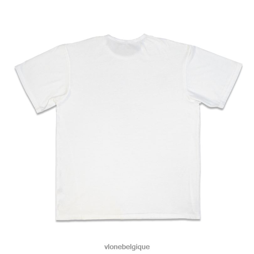 être Vlone Hommes t shirt message texte blanc (sans v) édition limitée 6V4D133 haut