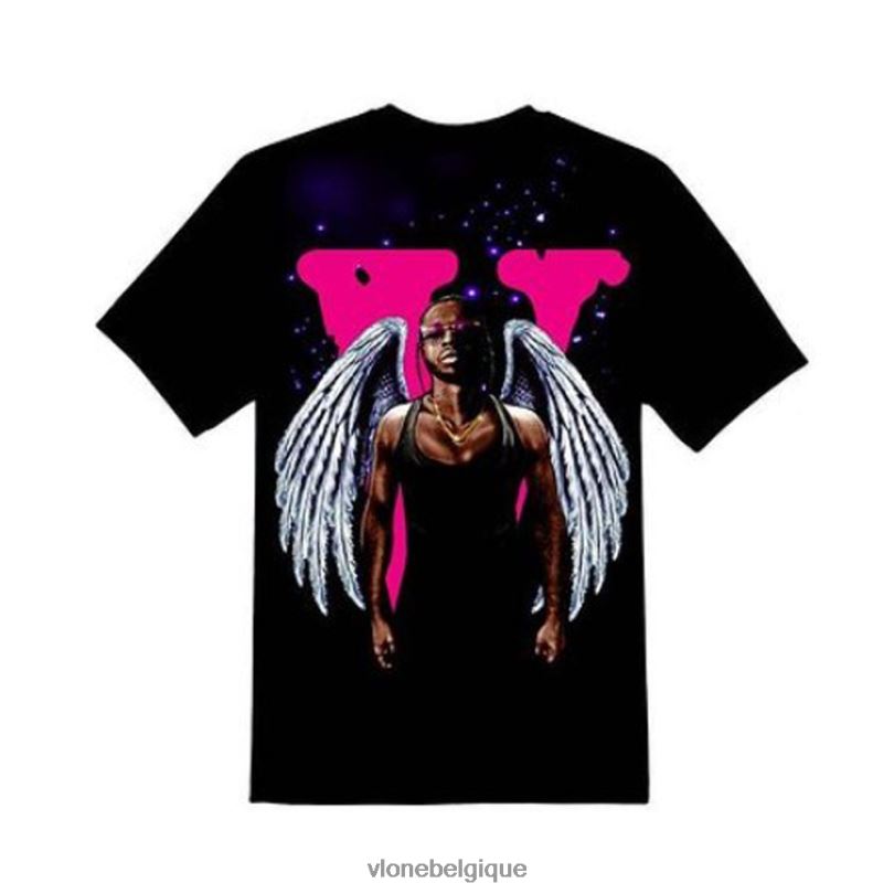 être Vlone Hommes t-shirt pop smoke roi de ny 6V4D169 haut