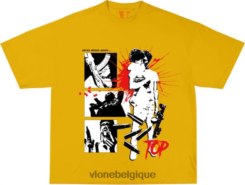 être Vlone Hommes tee-shirt d'assignation à résidence de la NBA Youngboy 6V4D244 haut