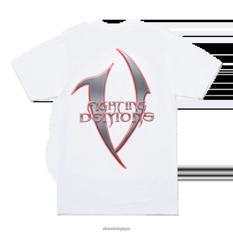 être Vlone Hommes tee-shirt juice wrld blade blanc 6V4D120 haut