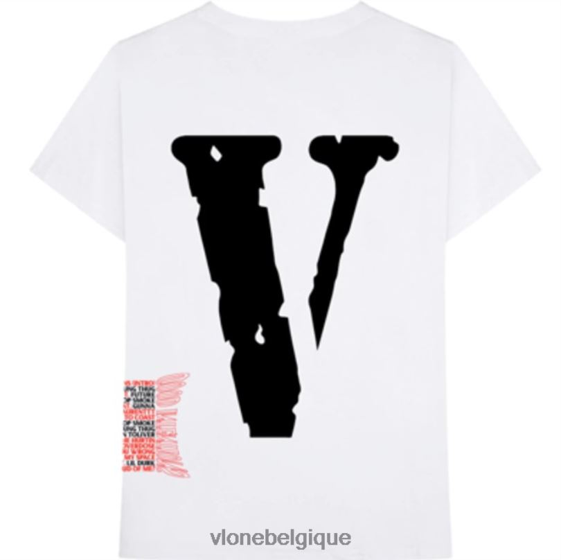 être Vlone Hommes tee-shirt mort de navigation 6V4D318 haut