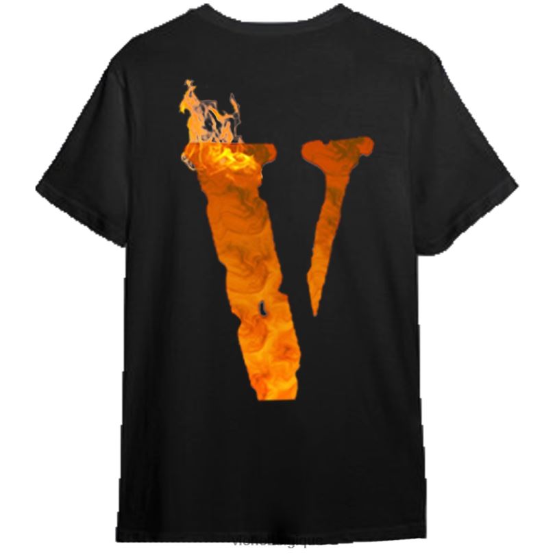 être Vlone Hommes tupac moi contre le monde t shirt noir 6V4D207 haut