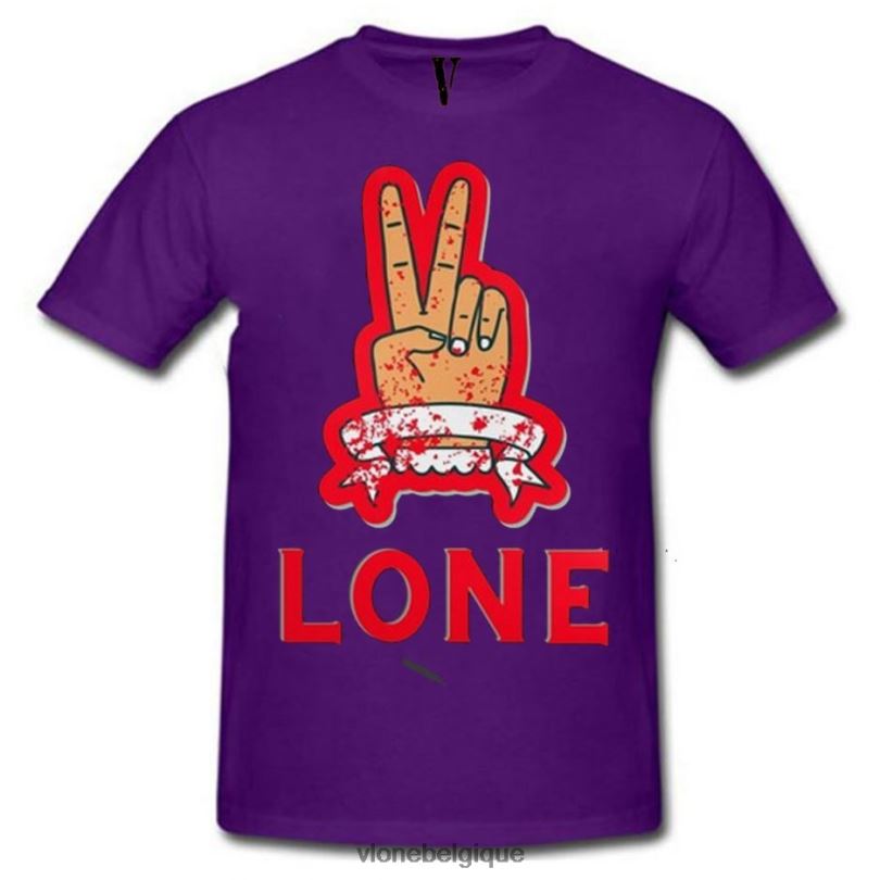 être Vlone Hommes v solitaire t-shirt cadeau drôle 6V4D297 haut