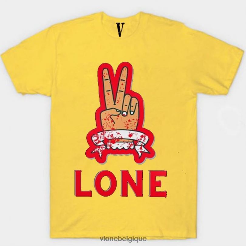 être Vlone Hommes v solitaire t-shirt cadeau drôle 6V4D297 haut